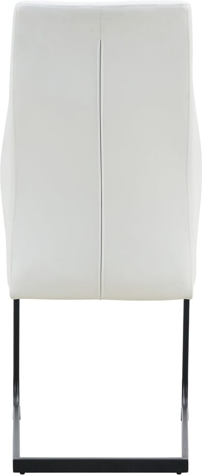 MODENUIT Ronde Eettafelset 107 cm - Met 2 Nivellensopslag - Voor 2 Personen - Industriële Stijl - MDF - Walnoot Wit Zwart