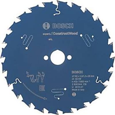 Cirkelzaagblad AD 160mm Z.24 WZ Bohr.20mm Schnitt-B.2mm HM BOSCH