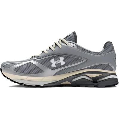 Baskets Unisexe Under Armour Apparition Acier Ivoire Dune Gris Métallique-Argenté 3027595-100 44.5 gray