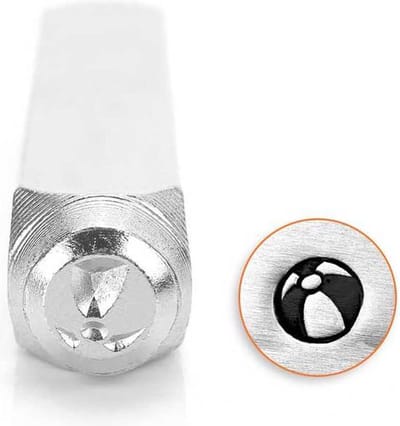 Slagstempel Strandbal | hoogte 6mm