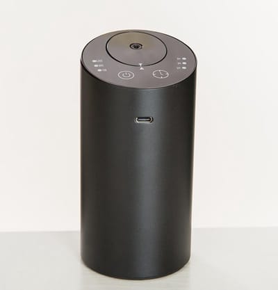 Auto parfum diffuser - Auto Parfum - Draadloos - Kleur Zwart