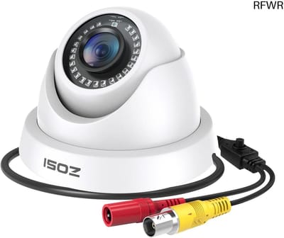 RFWR® 1080P Buiten Dome Videobewakingscamera met Nachtzicht en Brede Hoek