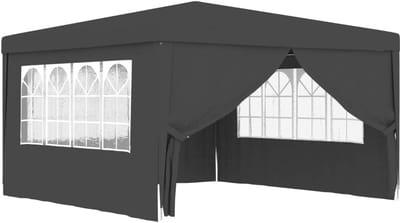 Professionele Partytent - Event Tent - Buitenfeesten - Waterdicht UV-bestendig - 4 x 4 meter - Blauw