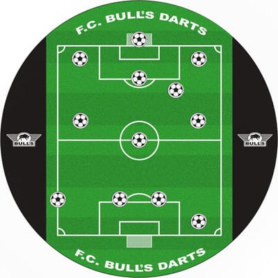Bull's Game Dartbord Voetbal - Trainings Dartbord - Darts & Voetbal Spel - Bristle Dartbord