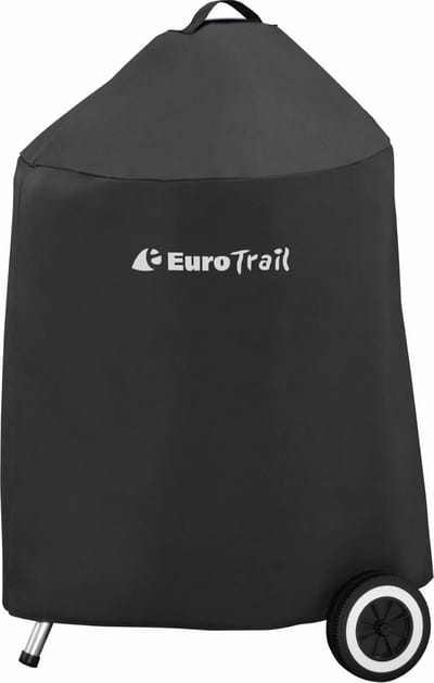 Eurotrail BBQ hoes - Grill cover - Ø70*97cm - Zwart - Barbecuehoes Waterdicht