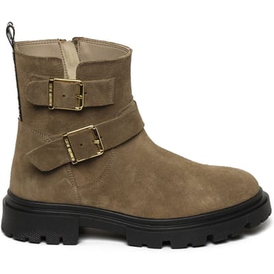 Steve Madden Rings Booties Taupe Suede Taglia: 36 | Stivali Outlet | Donna | Nero