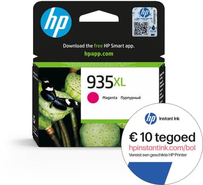 HP 935XL - Inktcartridge - Origineel - Hoge capaciteit - Magenta + Instant Ink tegoed