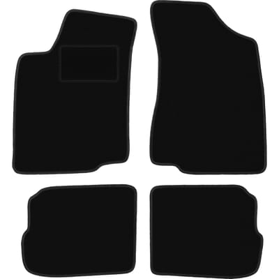 Zwarte veloursmatten voor: Volkswagen Passat B3 stationwagen, sedan (1988-1993)