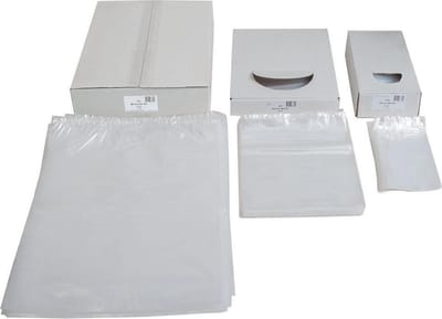 Kortpack - LDPE vlakke zakken - 32cm x 50cm x 50my - Transparant - 1000 stuks - (015.0600)