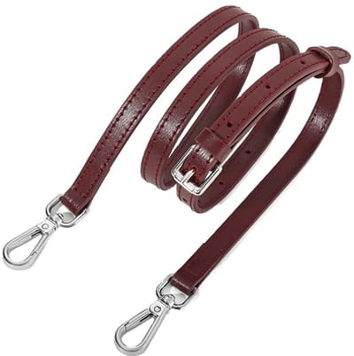Dailygoods- Schouderriem Verstelbaar - Leren Tasriem - 1,2 cm Breed - 95-115 cm - Vervangende Draagriem - Comfortabel voor Handtassen