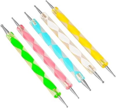*** 5 Dotting tools voor dot painting - stippennen, stipstokjes, mandala dotting art en meer - Hobby van Heble® ***