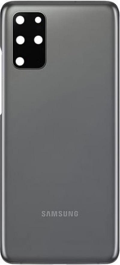 Achterkant Geschikt voor Samsung Galaxy S20 Plus – Premium – Grijs