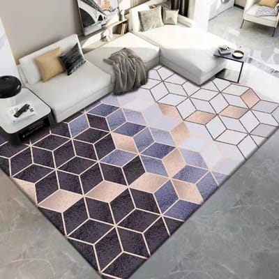Geometrisch tapijt voor woonkamer, tapijt voor kinderkamer, nachtkastjes, zachte vierkante, pluizige tapijten, bank, tafeldecoratie, mat Alfombra 80x120cm