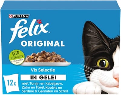 FELIX Original Vis Selectie in Gelei - 24 x 85 g