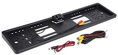 Dailygoods- Achteruitrijcamera 170° groothoek - Kentekenplaatcamera - Waterdicht - Nachtzichtcamera met 4 IR-leds - Duurzaam - Eenvoudige installatie