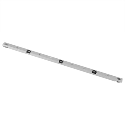Dailygoods- Verstekstang 300 mm - Aluminium - Verstelbare Roestvrijstalen Glijders - Houtbewerkingsgereedschap - Tafelzaag - Voorbouw van Apparaten - Zaagaccessoire