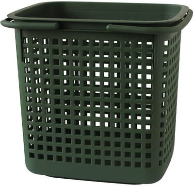 Hachiman opbergmand Cestino L, polypropyleen, donkergroen, 38 l, 238157