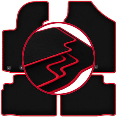 CARLUX-RED automatten voor: Hyundai ix35 SUV (2009-2015)