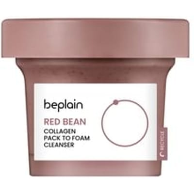 beplain - Red Bean Collagen Pack To Foam Cleanser 100ml
