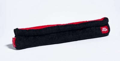 Guardog 2-Tone Terry Schaatsbeschermer - IJshockey/Kunstschaatsen - 200-280mm - Zwart/Rood