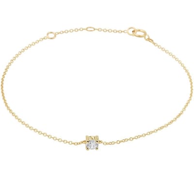 Geelgouden Armband zirkonia 1 4022508