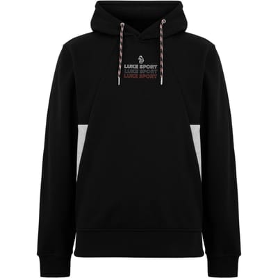 Luke Hoodie voor heren met ‘Munich’-opdruk (Jet Zwart)