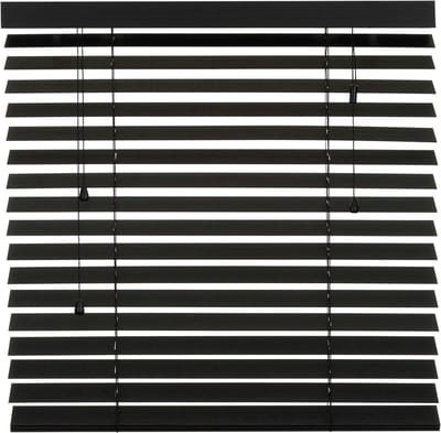 Dutchblinds® Bamboe Jaloezieën - 50mm - Zwart - 260 x 175 cm - Breedtematen van 40 t/m 300 cm