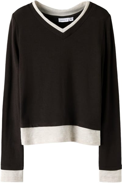 NAME IT - NKFNORA LS SLIM TOP XNOOS - Meisjes - Blouses