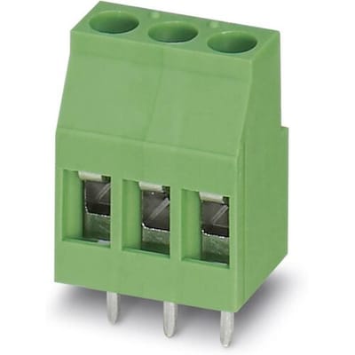 Phoenix Contact 1714036 Klemschroefblok 2.50 mm² Aantal polen 3 Groen 50 stuk(s)