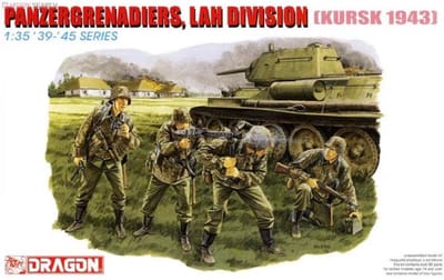 Dragon Modelbouwpakket Militaire voertuigen - 6159 Panzergrenadiers LAH Division - Kursk 1943 Plastic - 1:35 - Modelbouw