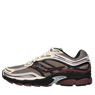Saucony Progrid Omni 9 H Sneakers - Mesh - Heren - Grijs - Maat 46