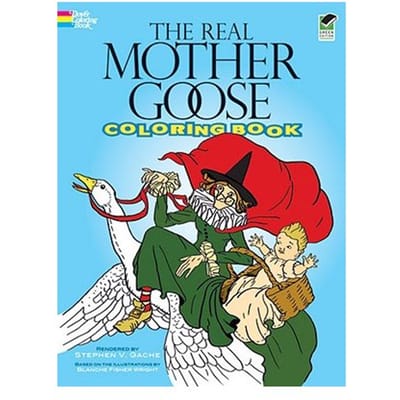 The Real Mother Goose Coloring Book