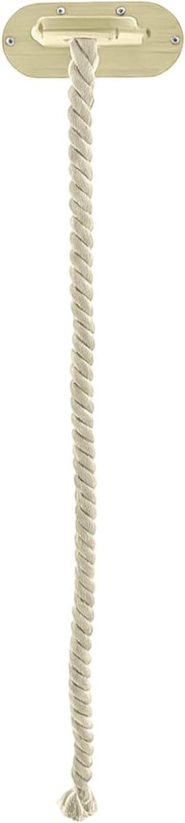 Kat klimtouw, raamzuiging speels speelgoed, 150 cm interactief touw | voor thuis appartement boerderij woonkamer slaapkamer balkon