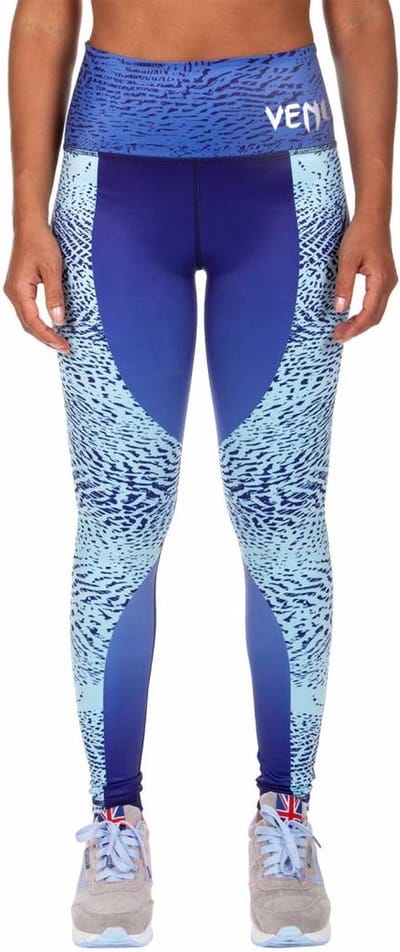 Venum Dune dameslegging blauw Venum fitnesskleding