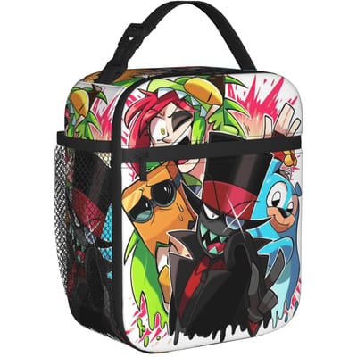 Geïsoleerde Lunchtas Schurkachtige Komische Accessoires Lunchcontainer Mode Thermische Koeler Bento Box Voor Kantoor Option 1