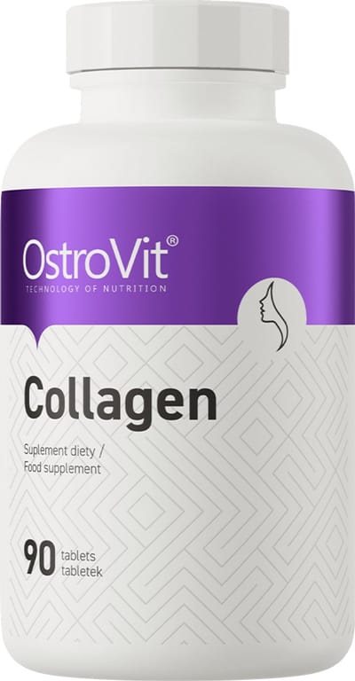 OstroVit - Collagen - 90 tablets - 3000 mg - Ondersteuning voor huid, haar, nagels en gewrichten - rundercollageen supplement