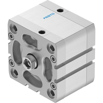 Festo Compacte Cilinder 80mm Boring 20mm Slag ISO 21287 Dubbelwerkend - 536365 - P2BPU