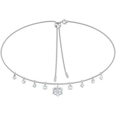 Swarovski Magische Sneeuwvlok Ketting Dames ketting Verguld-Wit-Goud 5409271 Box (Random Color) white