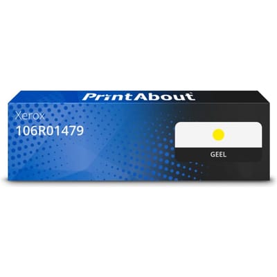 PrintAbout huismerk Toner 106R01479 Geel Geschikt voor Xerox