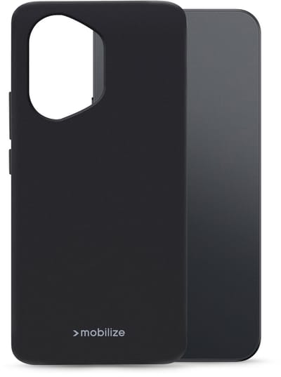 Mobilize Hoesje geschikt voor Honor 400 Telefoonhoesje Flexibel TPU | Mobilize Rubber Gelly Backcover | 400 Case | Back Cover - Zwart