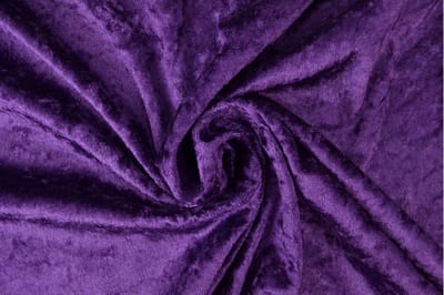 40 meter velours de panne - Paars - Crushed velvet - 150cm breed