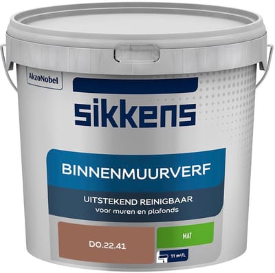 Sikkens - Binnenmuurverf Mat - D0.22.41 - Mengverf - 5 L