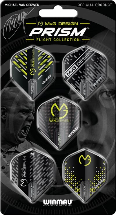 Winmau Michael van Gerwen Prism Flight Collection V2 - Dart Flights