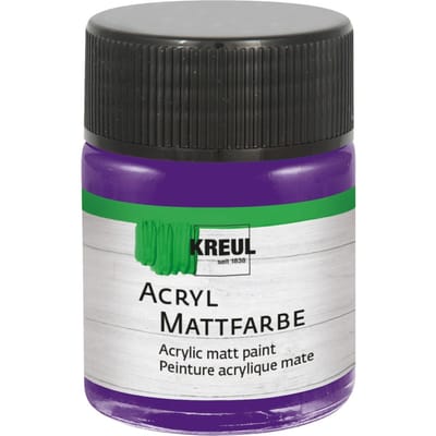 KREUL acryl matte verf, 50 ml - Violet