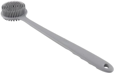 Dailygoods - Siliconen Badborstel met Lange Steel - Exfoliëren en Rugreiniging