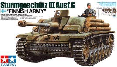 Tamiya Modelbouwpakket Militaire voertuigen - 35310 German StuG III Ausf. G Finland 1942 Plastic - 1:35 - Modelbouw