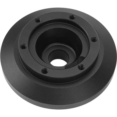 Stuurwiel Korte Naaf Adapter met 6 Boutgaten Ergonomisch Ontwerp Hoge Sterkte voor M3 Z4 330 E90 black