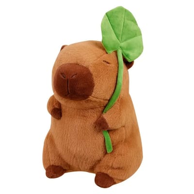 Livano Knuffel - Knuffelbeer - Knuffeldoekje - Groot - Meme - Baby - Capibara - Stuffed Animal - Plushie - Plush - Dier - 30cm