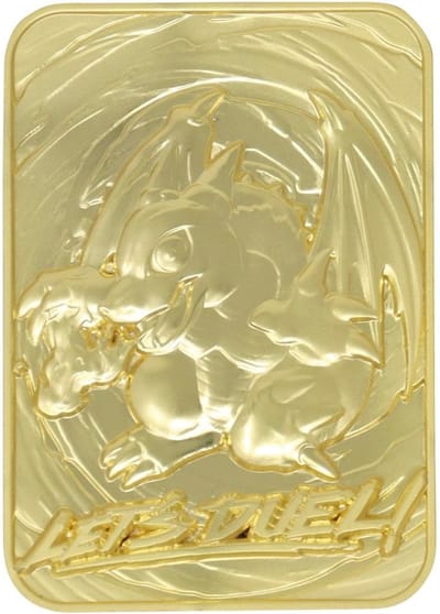 FaNaTtik YuGiOh! Replica Replica Card Baby Dragon (gold plated) Goudkleurig