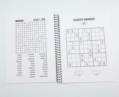 Puzzelboek Collectie - Spelletjesboek - Reis Vermaak - 3-in-1 Puzzels - A5 Formaat - Meerkleurig
